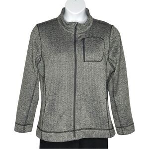 Marc New York Andrew Marc Performance Zip Herringbone Jacket Size XL